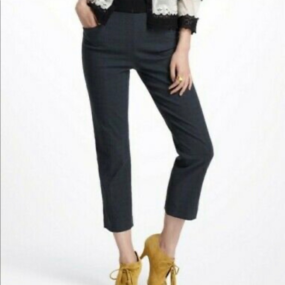 Corey Lynn Calter Sparkle Stretch Cotton Pants